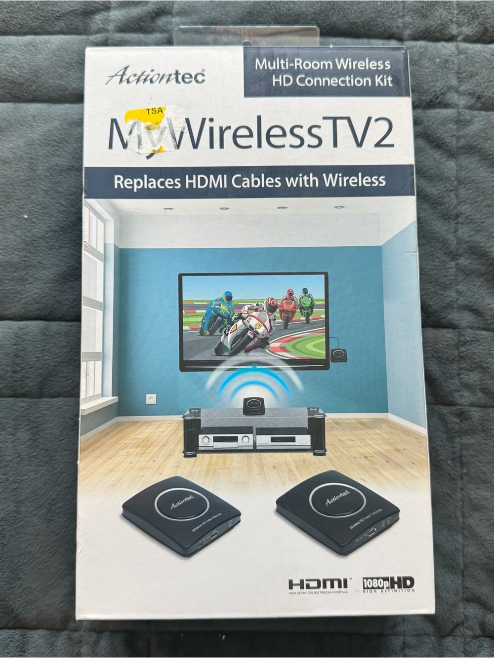 NEW Actiontec MyWirelessTV2 Wireless HDMI HD Kit